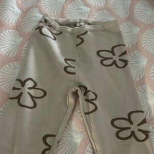 LA Hearts Flower bell bottom Leggings